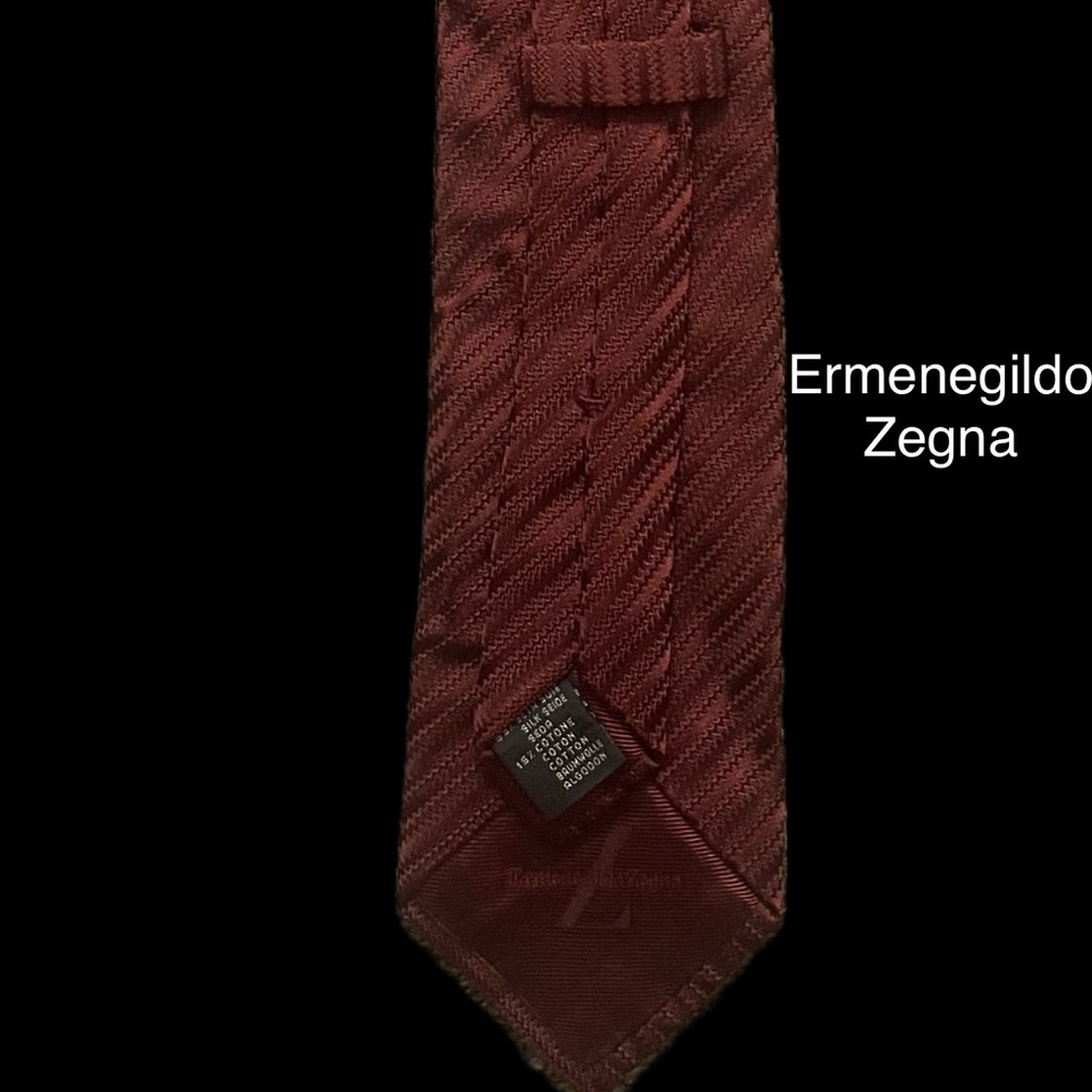 Ermenegildo Zegna Necktie Red